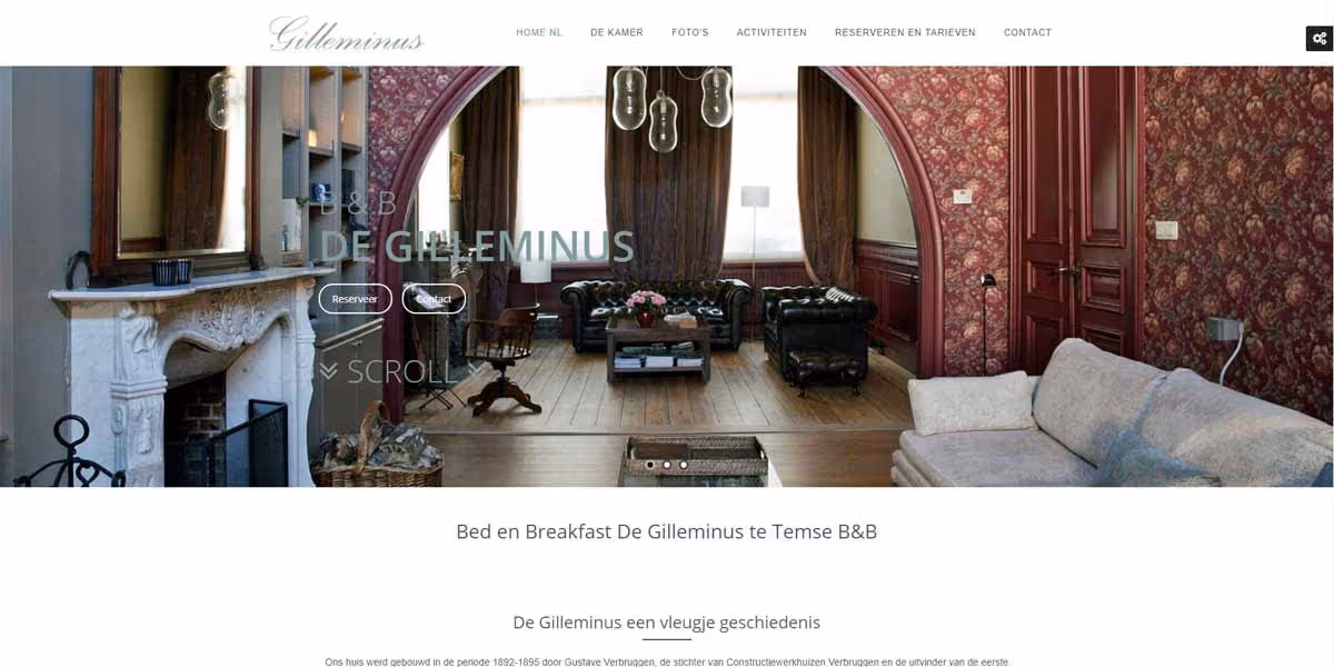 Websiteproject de gilleminus