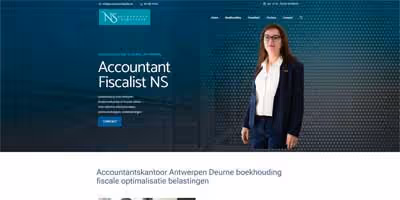 Website Accountant Fiscalist, boekhoudkantoor in Brasschaat