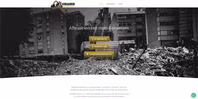 webdesign en seo AfbraakwerkAntwerpen