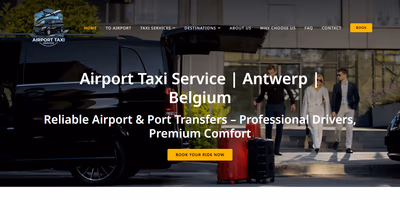 webdesign en seo Airport Taxi Service