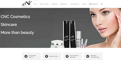 webdesign en seo cnc cosmetics