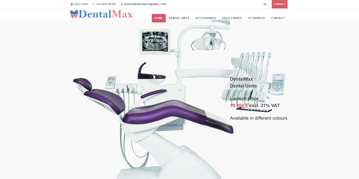 Websiteproject Dentalmax