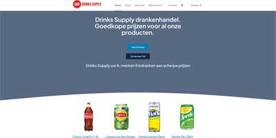 webdesign en seo Drinks Supply