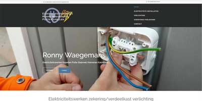 webdesign en seo elektriciteitswerken Kapellen