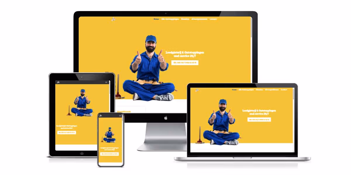webdesign Algemene Ontstoppingen