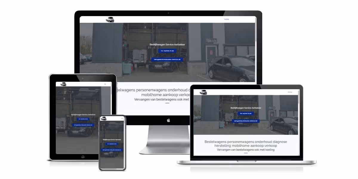 webdesign Bedrijfswagen Service