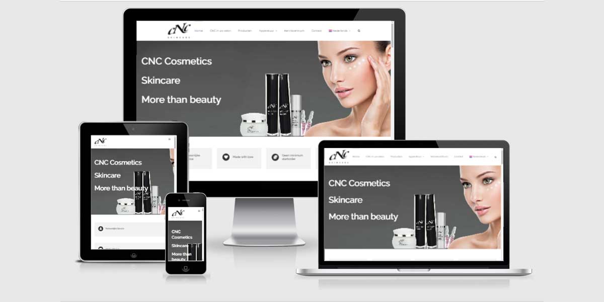 webdesign CNC Cosmetics