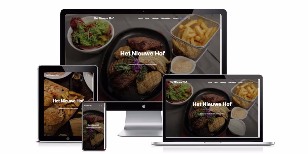 webdesign Het nieuwe hof