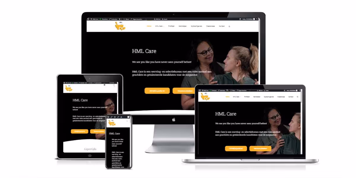 webdesign HML Care