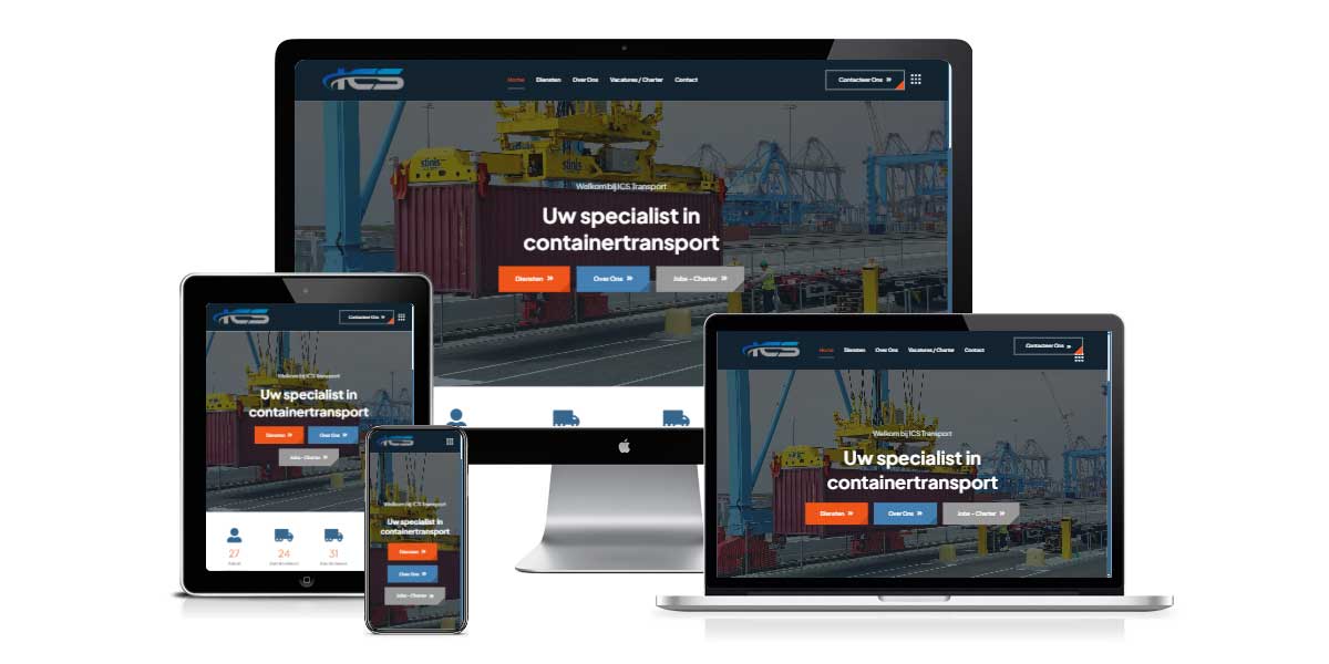 webdesign ICS Transport