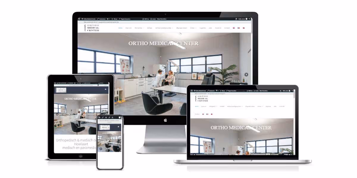 webdesign Ortho Medical Center