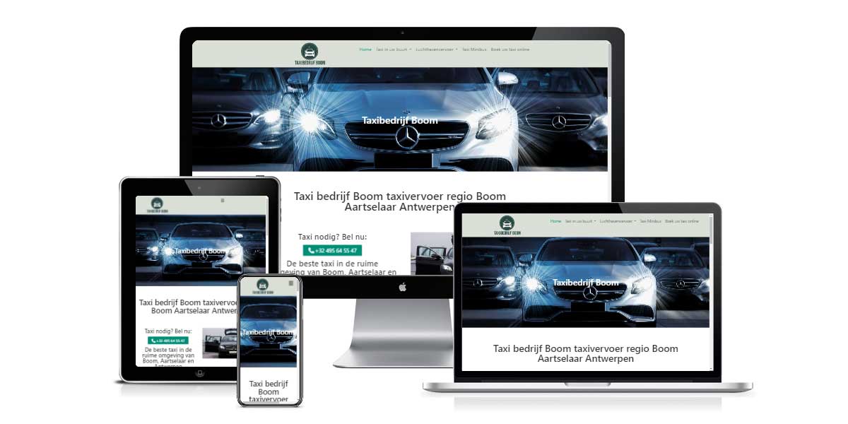 webdesign taxibedrijf-boom